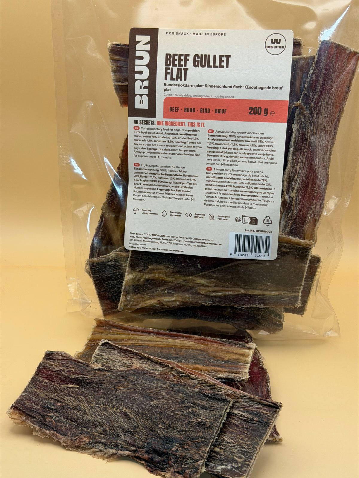Esofago di manzo piatto 200 g