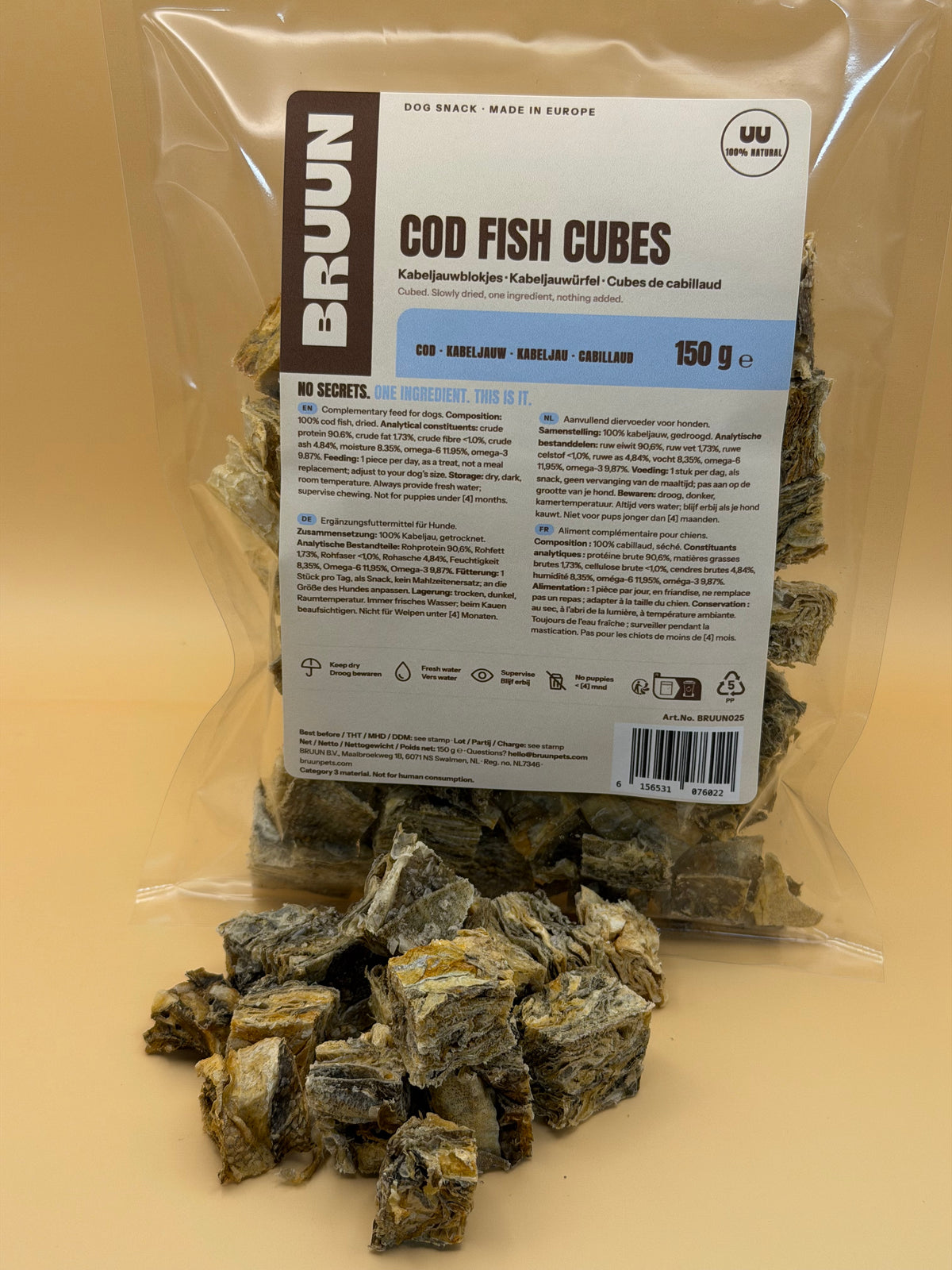 Cubetti di merluzzo 150 g