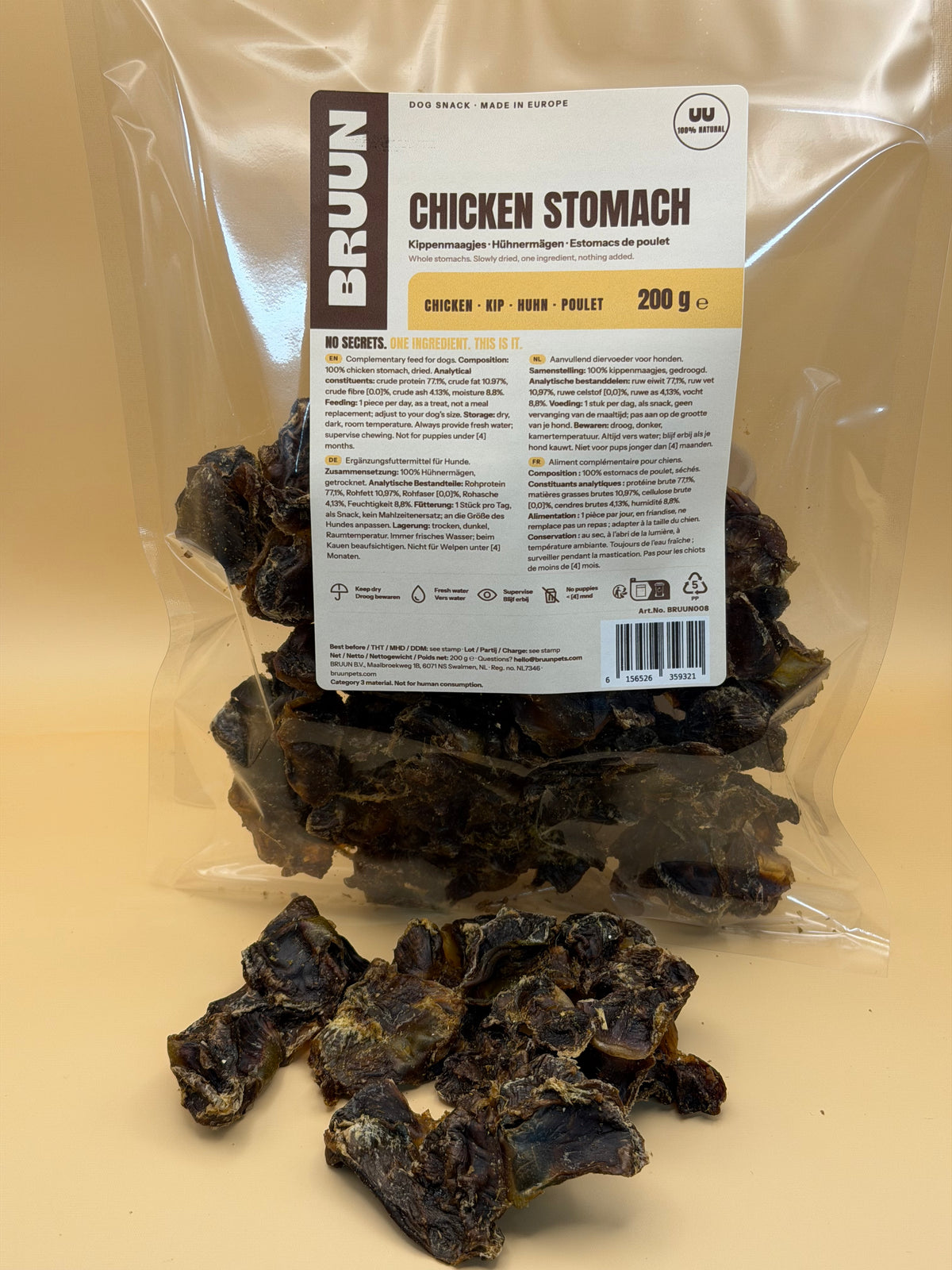 Kippenmaagjes 200 g