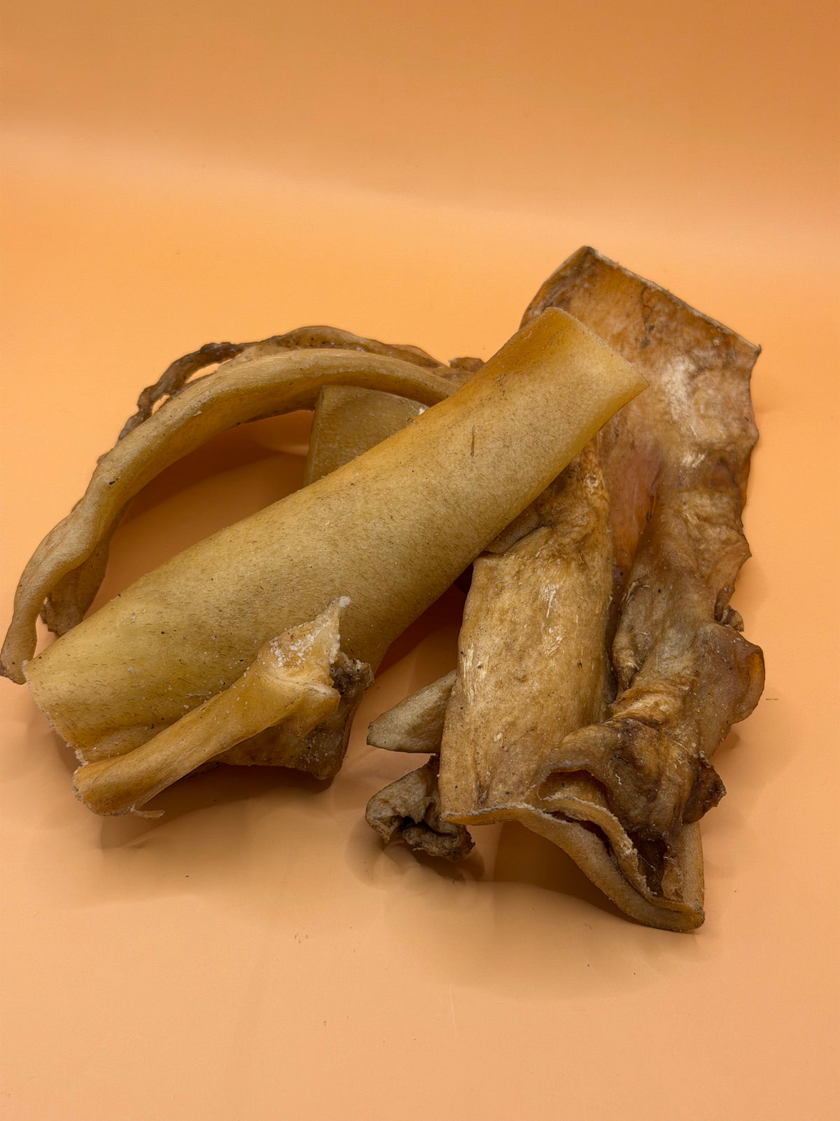 Runderkophuid 250g | Gedroogde kauwsnack 15 cm